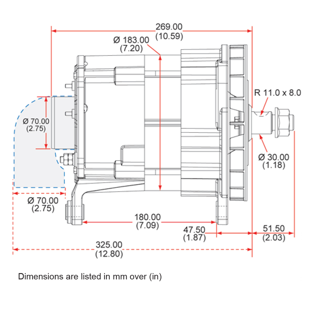 265 Amp - 24V T1 Mount - Image 3