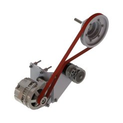 SBC-DK-MS3.0D Dual alternator bracket Ford 7.3L